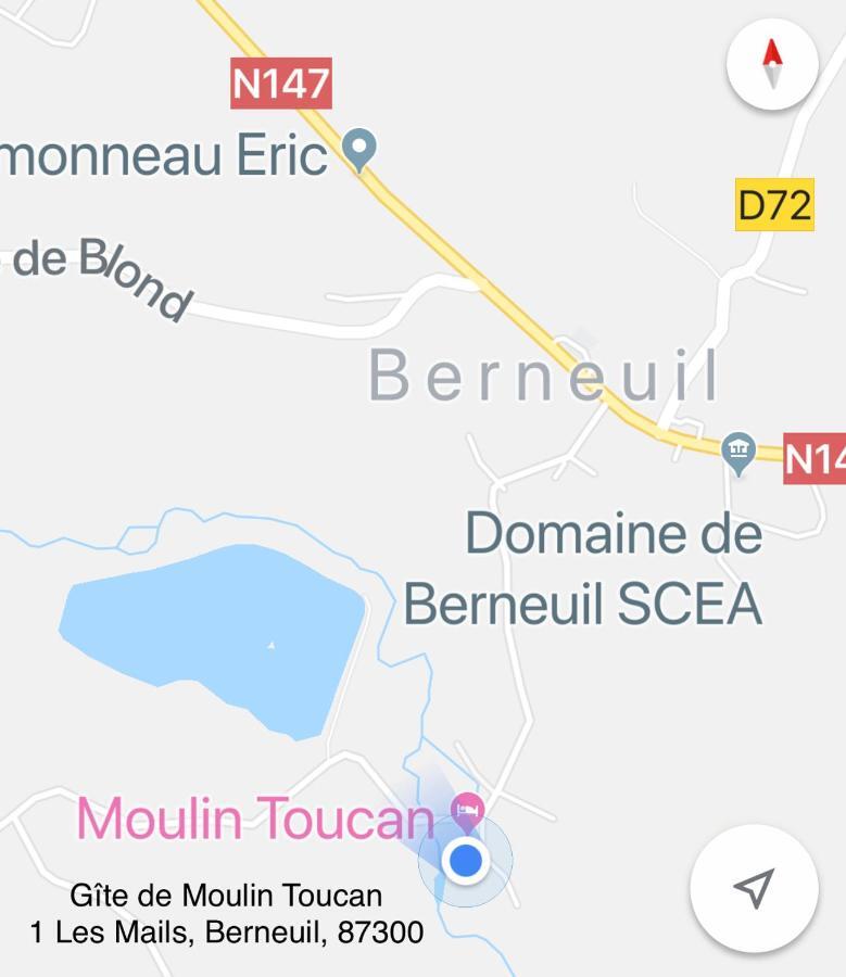 Gite Du Moulin Toucan Berneuil  Zewnętrze zdjęcie